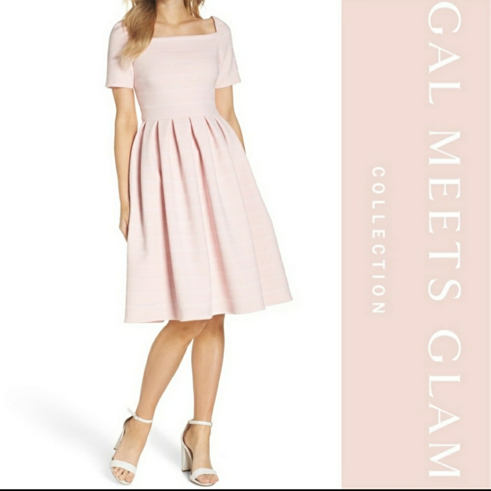 Gal Meets Glam Aria Fit and Flare dress sz 8